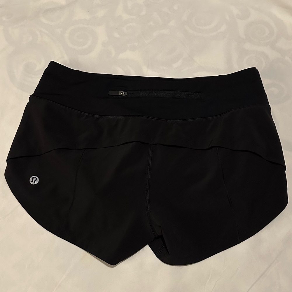 Lululemon Athletica Black Athletic Shorts